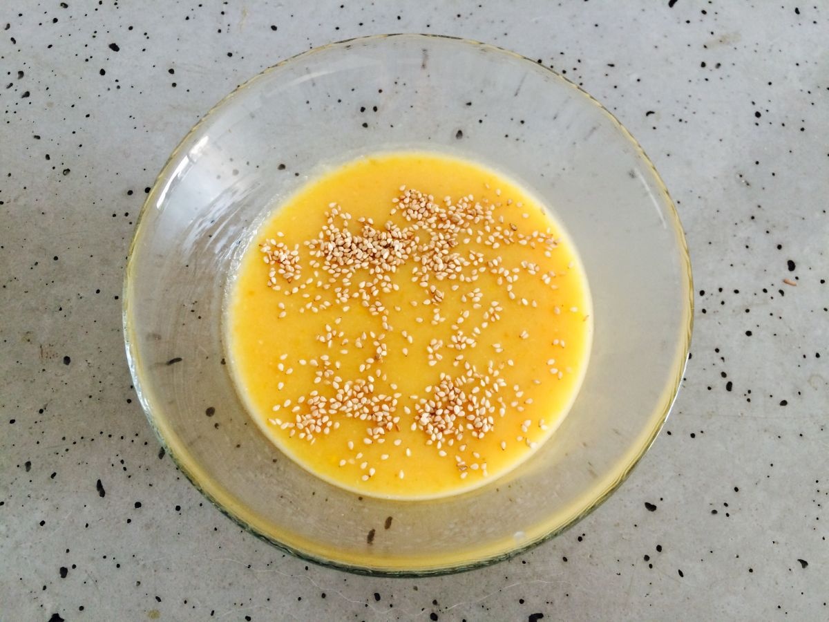 krem z pomaranczowej soczewicy i zoltej cukinii