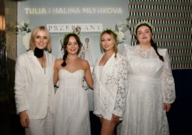 Różane prasowe – Halina Mlynkowa i Tulia 