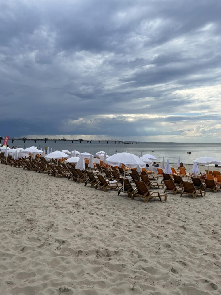 plaża Hotel Vienna House Amber Baltic w Międzyzdrojach